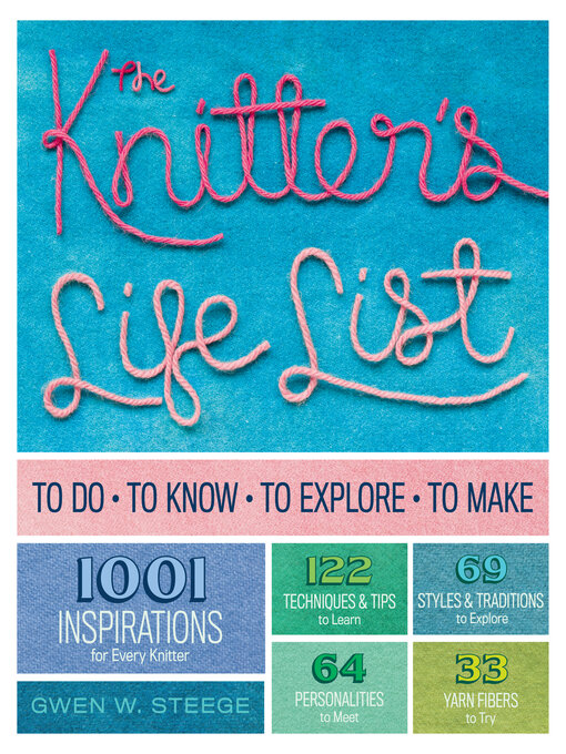 Title details for The Knitter's Life List by Gwen W. Steege - Wait list